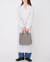Washed Nylon Square Tote 51110