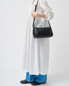 Cowhide Box Shoulder Bag 51112